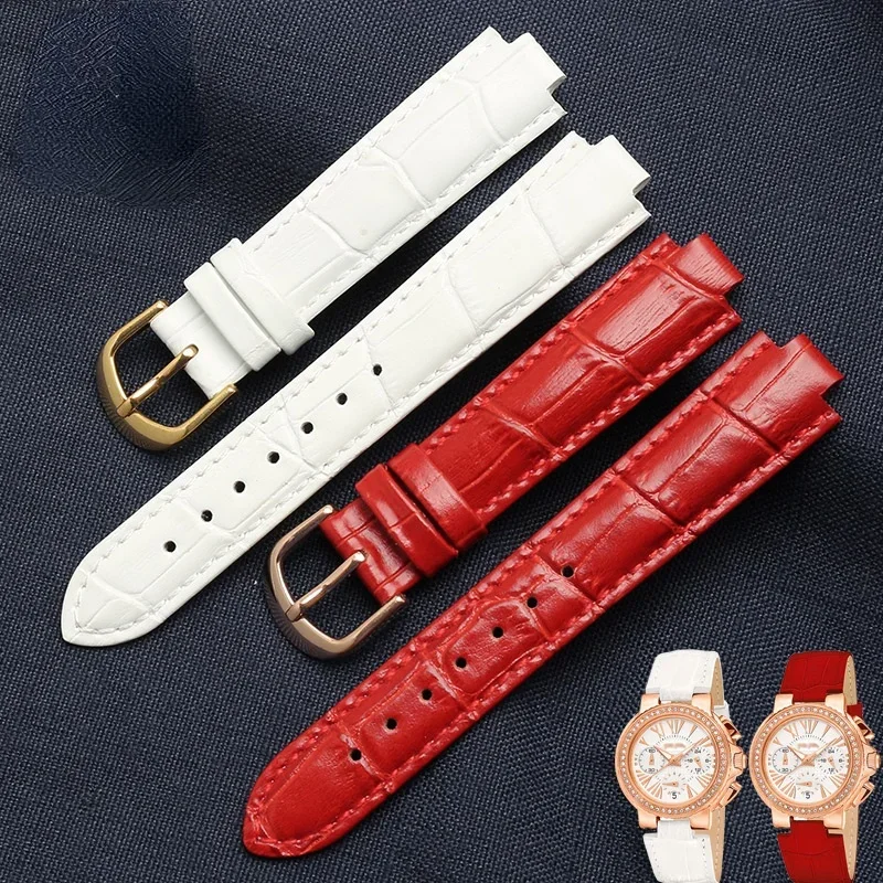 Genuine Leather Watch Band for Folli Follie Women's Foeei Waterproof Sweat-Proof Raised Mouth Watch Strap Accessories 18 22mm
Genuine Leather Watch Band for Folli Follie Women's Foeei Waterproof Sweat-Proof Raised Mouth Watch Strap Accessories 18 22mm