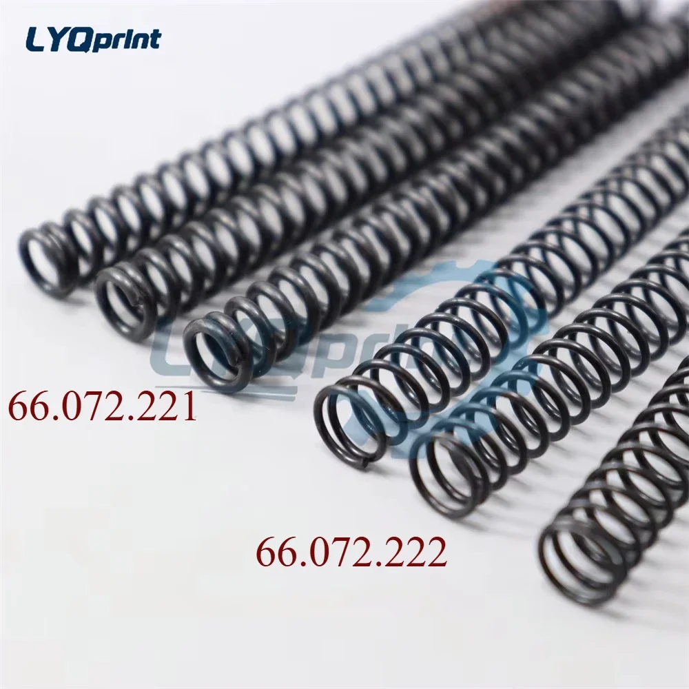 Excellent Best Quality CD102 SM102 MO SM74 Printing Machine Pull Gauge Thick Spring 66.072.222 66.072.221 For Heidelberg
Excellent Best Quality CD102 SM102 MO SM74 Printing Machine Pull Gauge Thick Spring 66.072.222 66.072.221 For Heidelberg