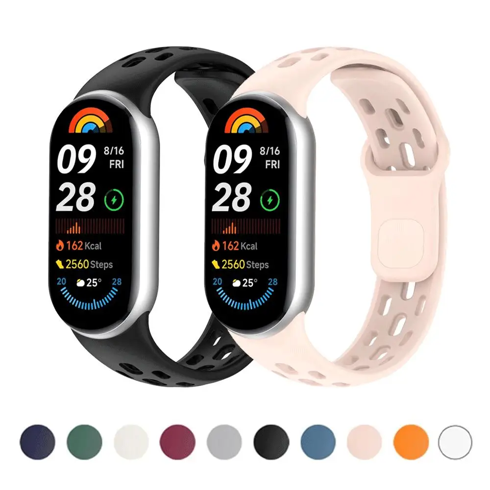 Silicone strap for Xiaomi Mi Band 10 Accessories Sport breathable Bracelet Wristband belt pulseira correa for Xiaomi good 2026
Silicone strap for Xiaomi Mi Band 10 Accessories Sport breathable Bracelet Wristband belt pulseira correa for Xiaomi good 2026