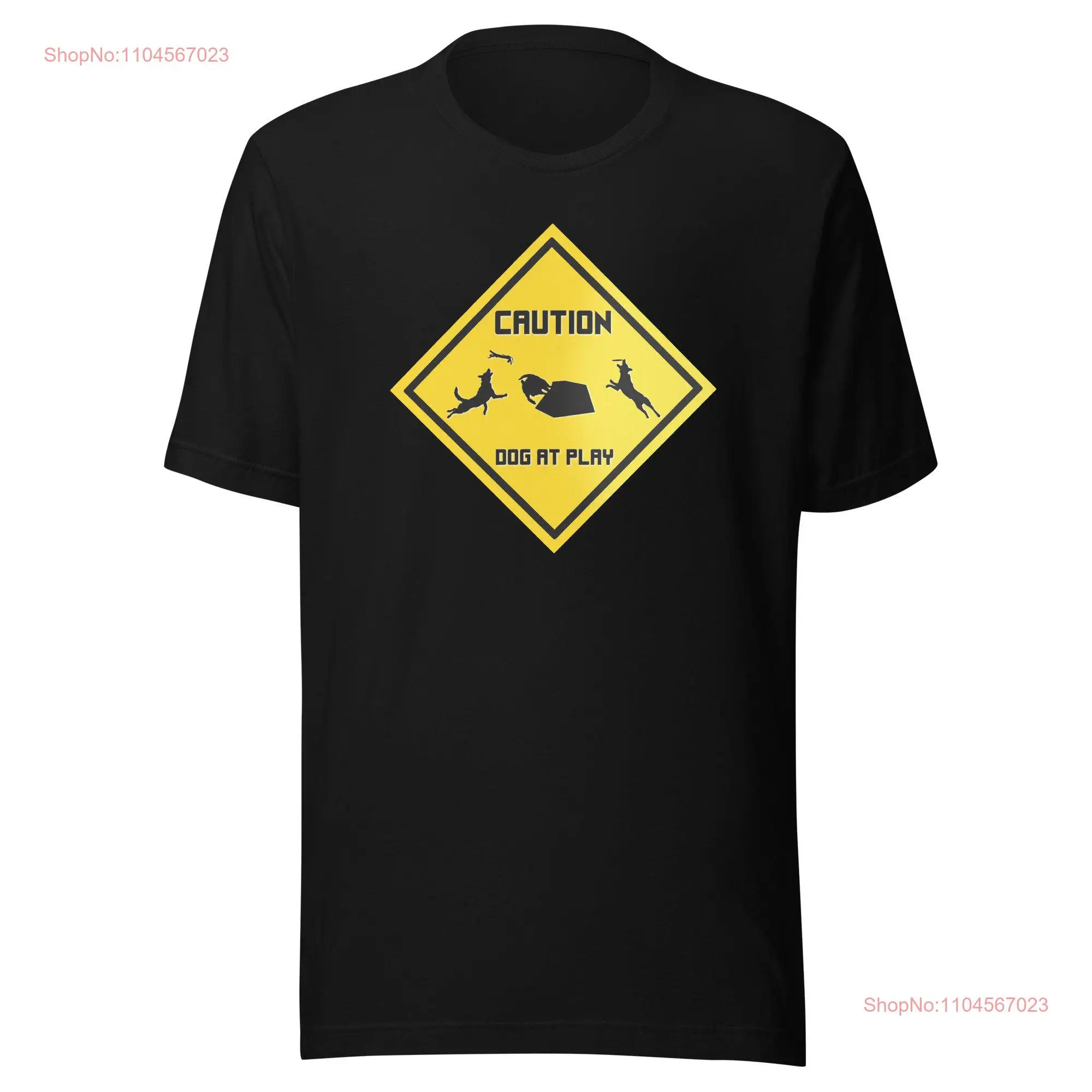 Caution Dog at Play Sport T Shirt Border Collie long or short sleeves
Caution Dog at Play Sport T Shirt Border Collie long or short sleeves