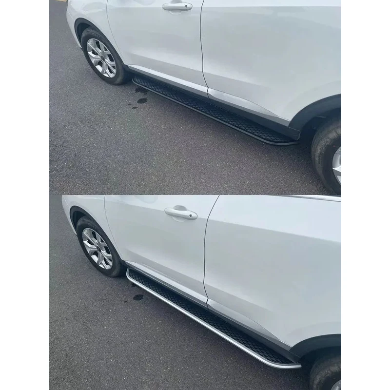 2 Pieces Black 4.7'' Aluminum Fixed Running Boards Fit Santa Fe 2019-2023
2 Pieces Black 4.7'' Aluminum Fixed Running Boards Fit Santa Fe 2019-2023