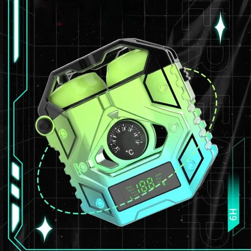 Creative Wireless Headset Mecha Wind Lighter H9 Electric Competition Wireless Headset Wireless In-ear Game No Delay Long Enduran
Creative Wireless Headset Mecha Wind Lighter H9 Electric Competition Wireless Headset Wireless In-ear Game No Delay Long Enduran