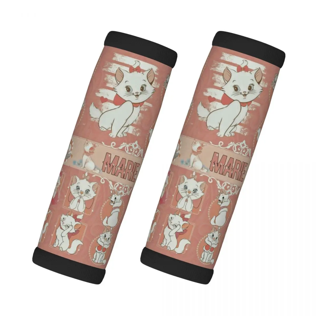 Пользовательские The Aristocats, 2-х шт., обертка для ручки багажа для дверных ручек, чемоданы с изображением кота, манги, дорожные аксессуары
Пользовательские The Aristocats, 2-х шт., обертка для ручки багажа для дверных ручек, чемоданы с изображением кота, манги, дорожные аксессуары