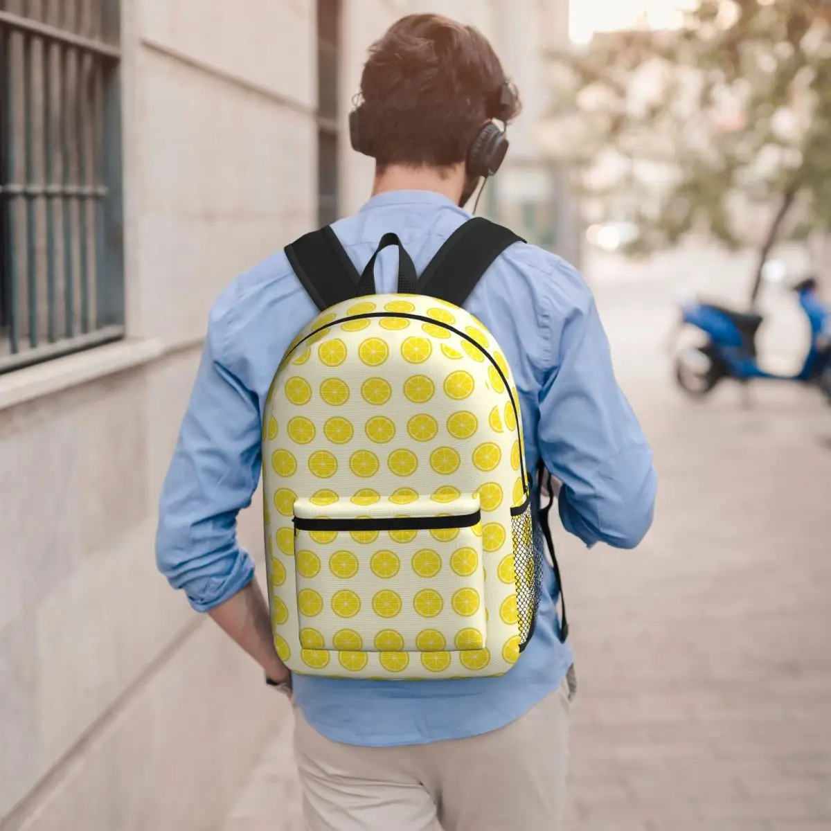 Playful Lemon Slices Backpack Boys Girls BookBag Children School Bag Computer Shoulder Bags for Men Women
Playful Lemon Slices Backpack Boys Girls BookBag Children School Bag Computer Shoulder Bags for Men Women