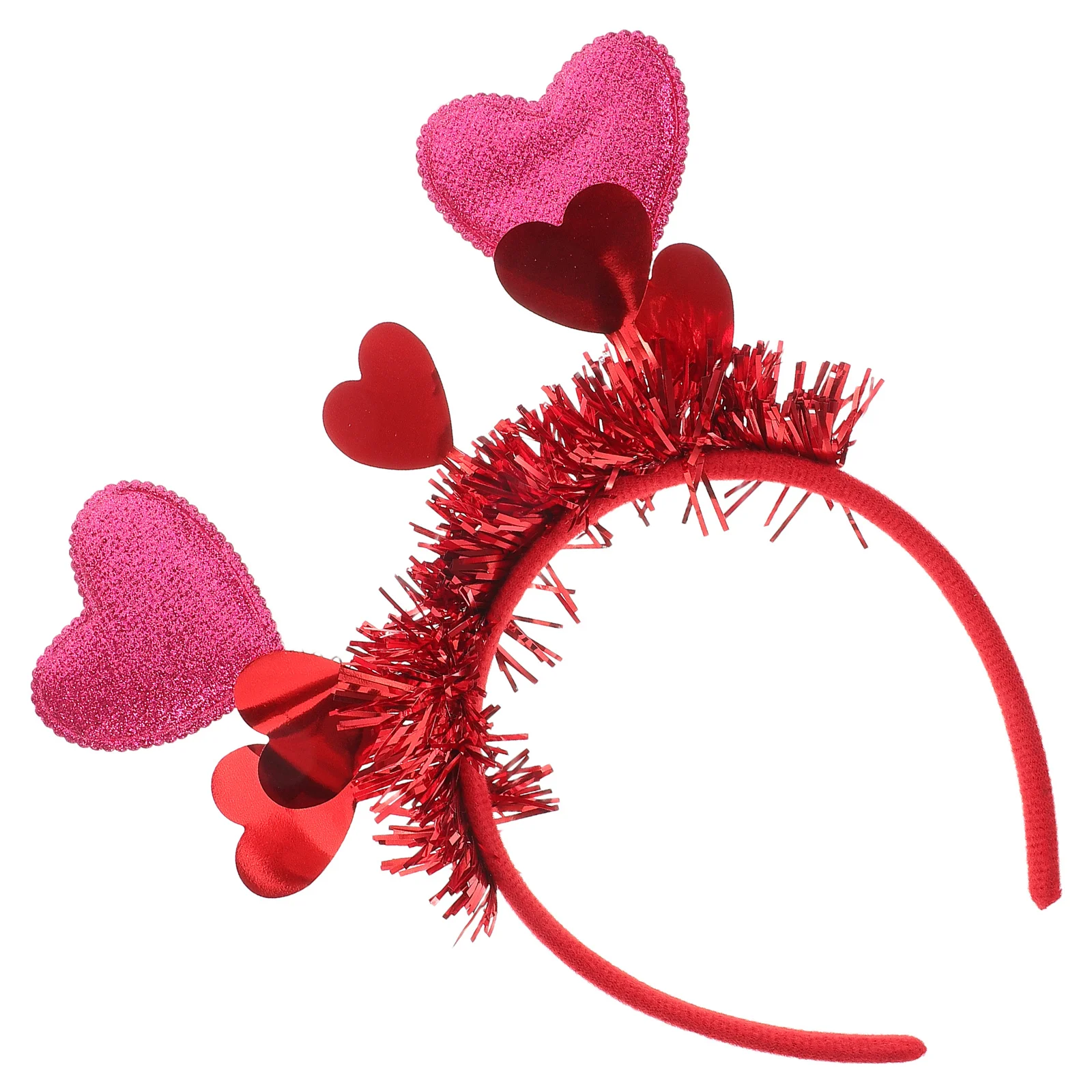 Red Heart Sequin Headband Tassel Hairband for Women Wedding Birthday Party Holiday Hair Accessory Glitter Headband
Red Heart Sequin Headband Tassel Hairband for Women Wedding Birthday Party Holiday Hair Accessory Glitter Headband