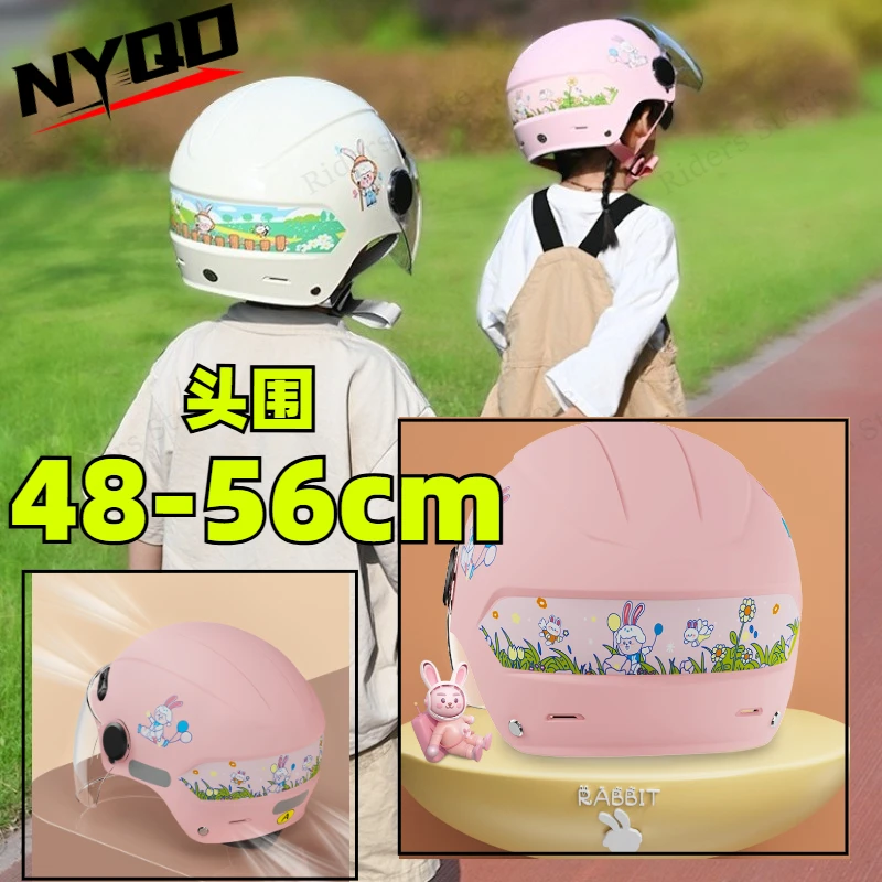 Kids Half Face Helmet Boys Girls Four Seasons Universal Safety Helmet Children Electric Bike Motorcycle Riding Helmet
Kids Half Face Helmet Boys Girls Four Seasons Universal Safety Helmet Children Electric Bike Motorcycle Riding Helmet
