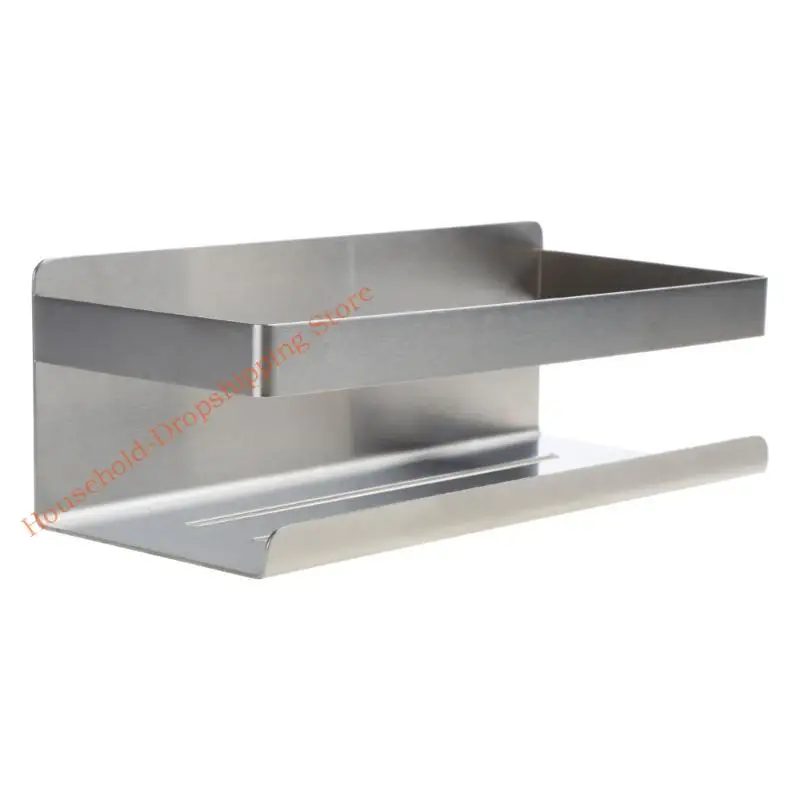 85AD Kitchen Wall Mount Shelf Adhesive Spice Storage Rack Bathroom Stainless Steel Shampoo Holder
85AD Kitchen Wall Mount Shelf Adhesive Spice Storage Rack Bathroom Stainless Steel Shampoo Holder