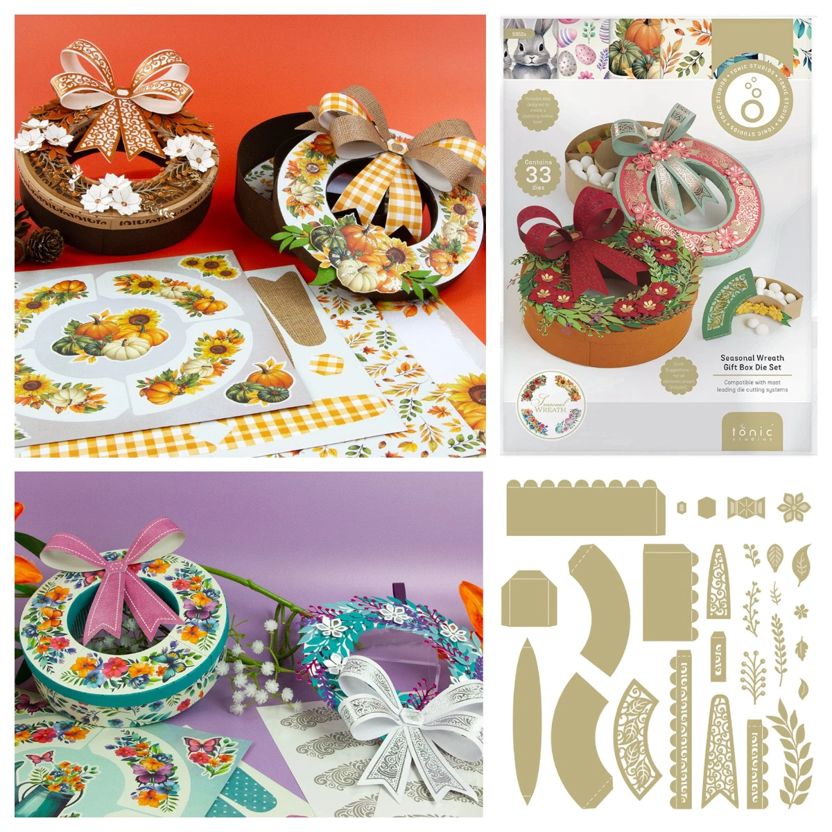 Metal Cutting Dies Seasonal Wreath Full Collection Gift Box Die Set DIY Scrapbooking Album Paper Card Embossing Cut Decoration 
Metal Cutting Dies Seasonal Wreath Full Collection Gift Box Die Set DIY Scrapbooking Album Paper Card Embossing Cut Decoration