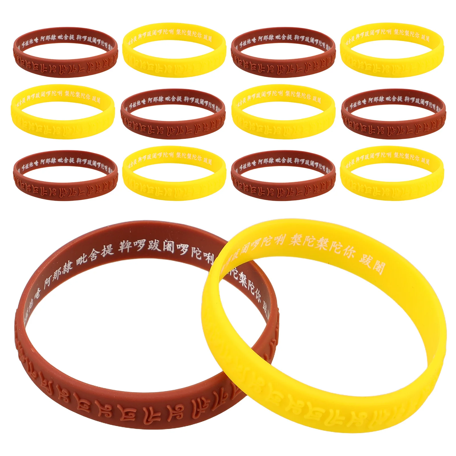 16pcs Sanskrit Design Red Silicone Wristbands Adjustable Elastic Waterproof Reusable Birthday Party Event Sports Motivational
16pcs Sanskrit Design Red Silicone Wristbands Adjustable Elastic Waterproof Reusable Birthday Party Event Sports Motivational