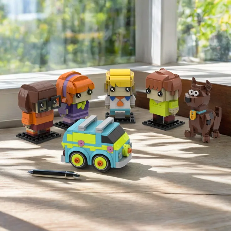 792 шт. MOC Коллекционная фигурка Scoobyings-Doo Brickheadz Diy Модель Строительные блоки Креативные развивающие игрушки Подарок для детей
792 шт. MOC Коллекционная фигурка Scoobyings-Doo Brickheadz Diy Модель Строительные блоки Креативные развивающие игрушки Подарок для детей