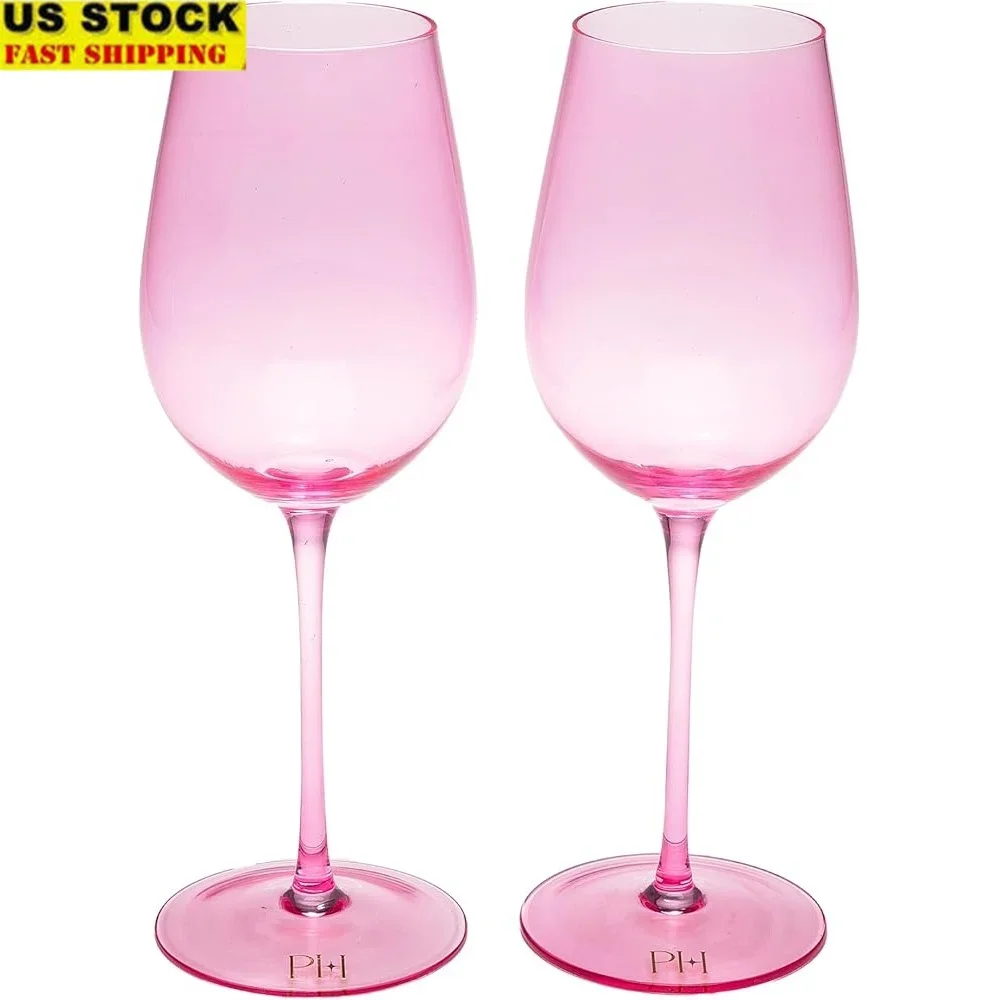 Handmade Wine Glass Set 2-Piece Collection 17.5oz Pink Elegant Glassware Perfect Special Occasions Parties Red White Wine
Handmade Wine Glass Set 2-Piece Collection 17.5oz Pink Elegant Glassware Perfect Special Occasions Parties Red White Wine