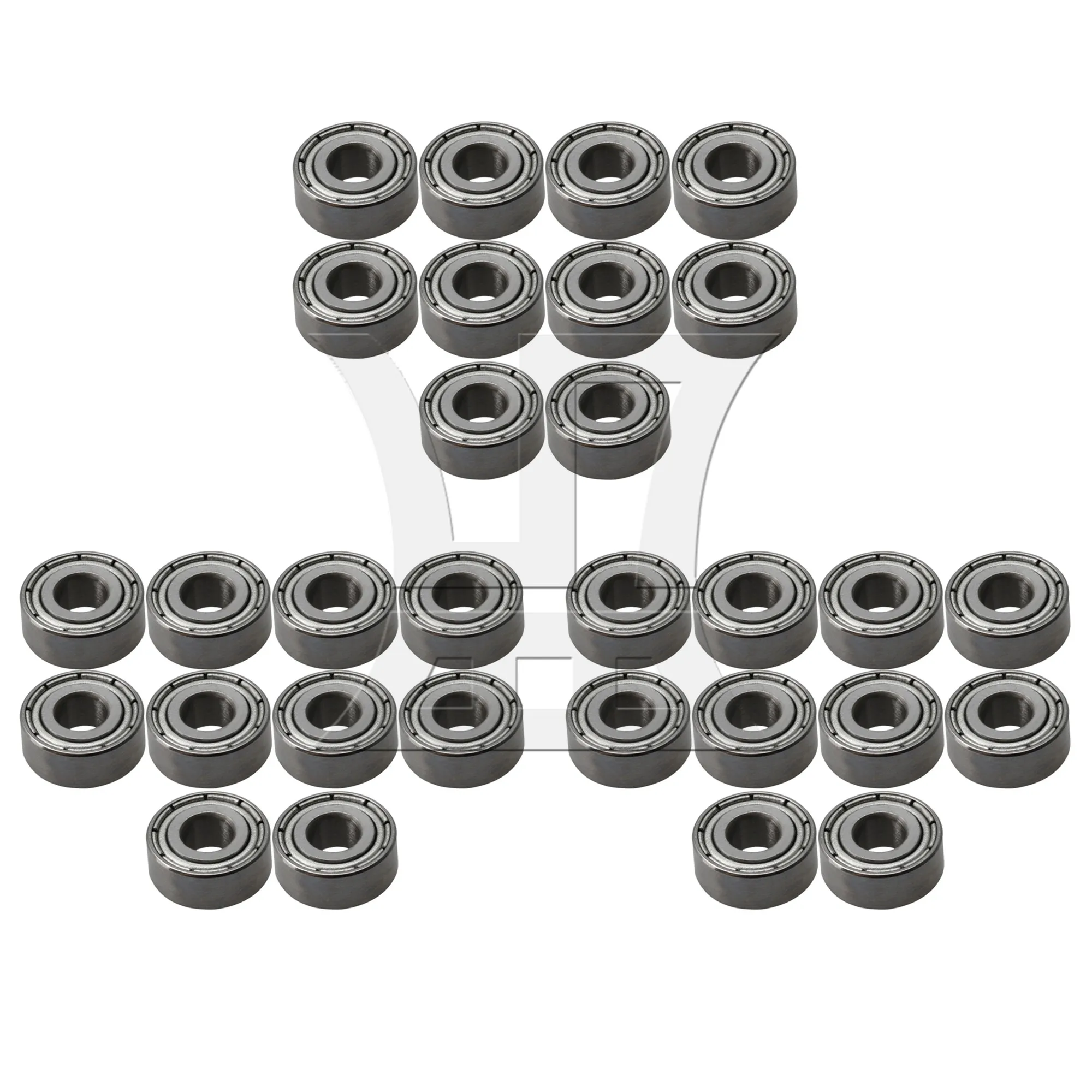 30 Pcs Industry MR104ZZ Miniature Double Shielded Bearing 4mmx10mmx4mm
30 Pcs Industry MR104ZZ Miniature Double Shielded Bearing 4mmx10mmx4mm