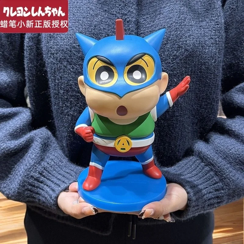 Коллекционная фигурка Funism Authentic Action Kamen Crayon Shin Chan: креативное украшение для рабочего стола, декор для дома, аниме-коллекция для любителей аниме
Коллекционная фигурка Funism Authentic Action Kamen Crayon Shin Chan: креативное украшение для рабочего стола, декор для дома, аниме-коллекция для любителей аниме