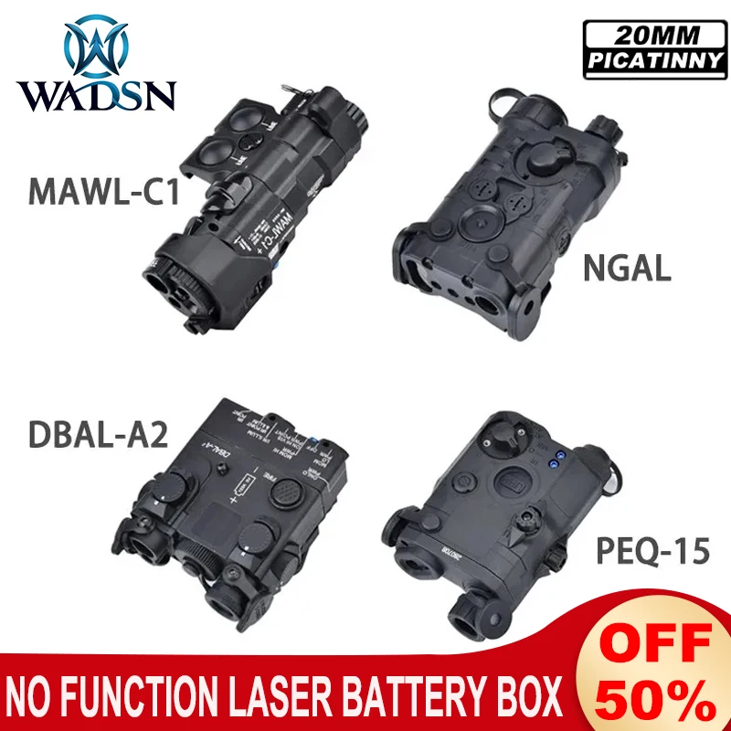 Wadsn Tactical Dummy Indicator DBAL A2 PEQ 15 MAWL C1 NGAL No Function Version Laser Battery Box Plastic Toy Model Fit 20MM Rail
Wadsn Tactical Dummy Indicator DBAL A2 PEQ 15 MAWL C1 NGAL No Function Version Laser Battery Box Plastic Toy Model Fit 20MM Rail
