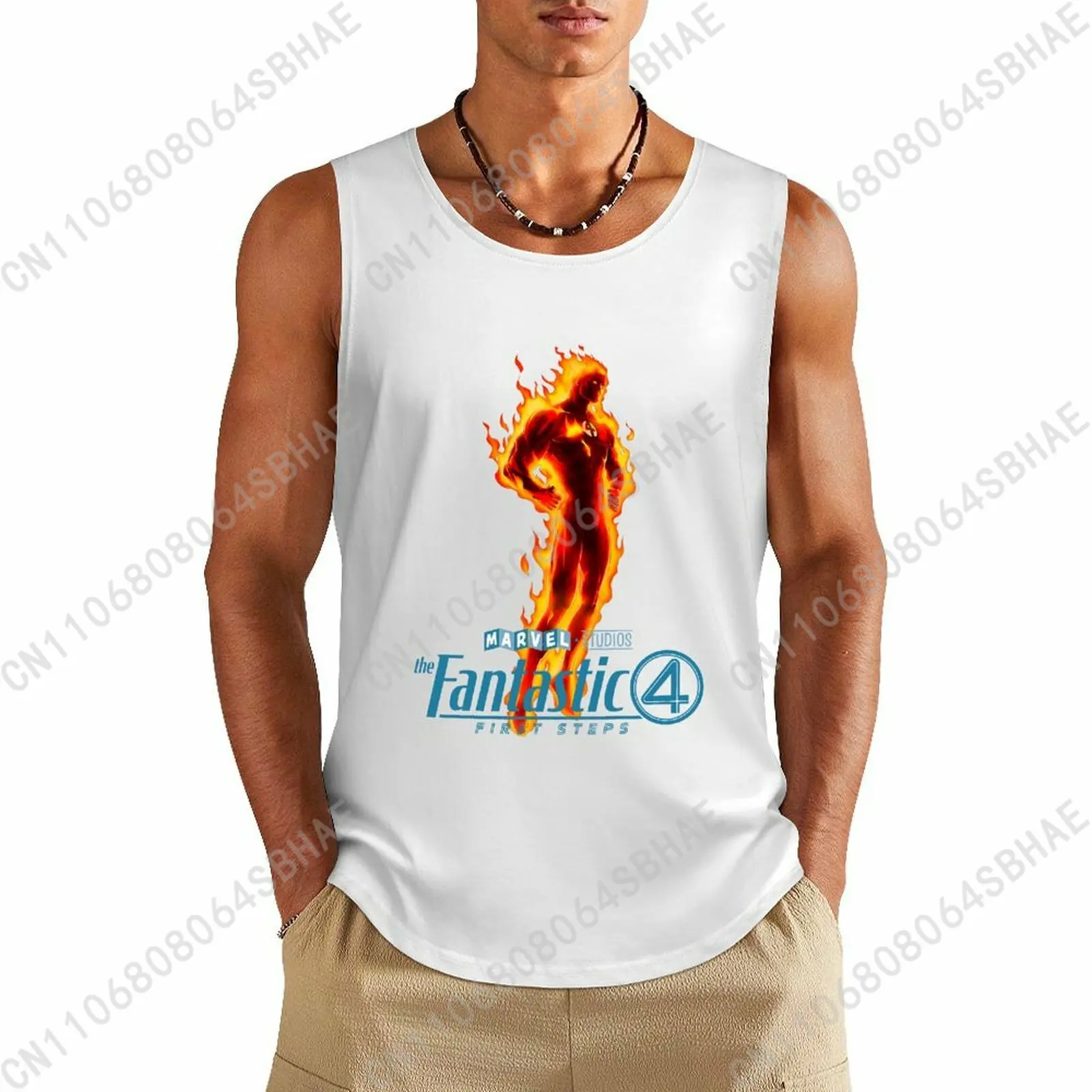 Marvel Human Torch Custom Pattern Mens Cotton Tank Top Cotton Sleeveless Shirt Men Undershirt Personalized Gifts Cosplay
Marvel Human Torch Custom Pattern Mens Cotton Tank Top Cotton Sleeveless Shirt Men Undershirt Personalized Gifts Cosplay