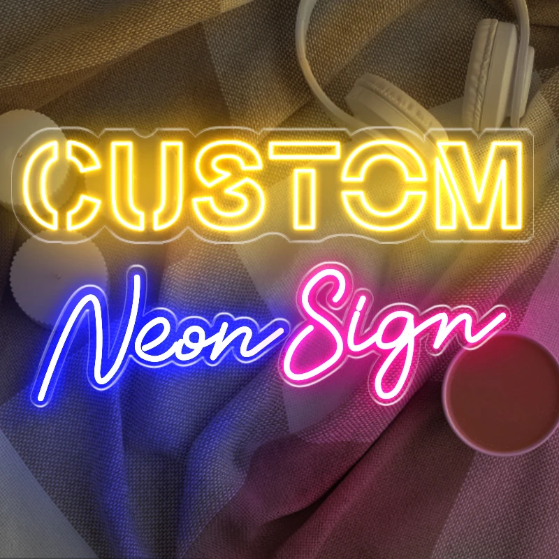 Neon Sign Led Letter Personalized Logo Customized Led Neon Light Lamp for Wedding Party Birthdays Room Decor
Neon Sign Led Letter Personalized Logo Customized Led Neon Light Lamp for Wedding Party Birthdays Room Decor