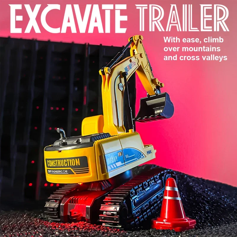 Прицеп для раскопок с дистанционным управлением со светом и музыкой, забавный, безопасный, прочный, мощный, детский электрический набор троп, игрушки, подарки для детей
Прицеп для раскопок с дистанционным управлением со светом и музыкой, забавный, безопасный, прочный, мощный, детский электрический набор троп, игрушки, подарки для детей