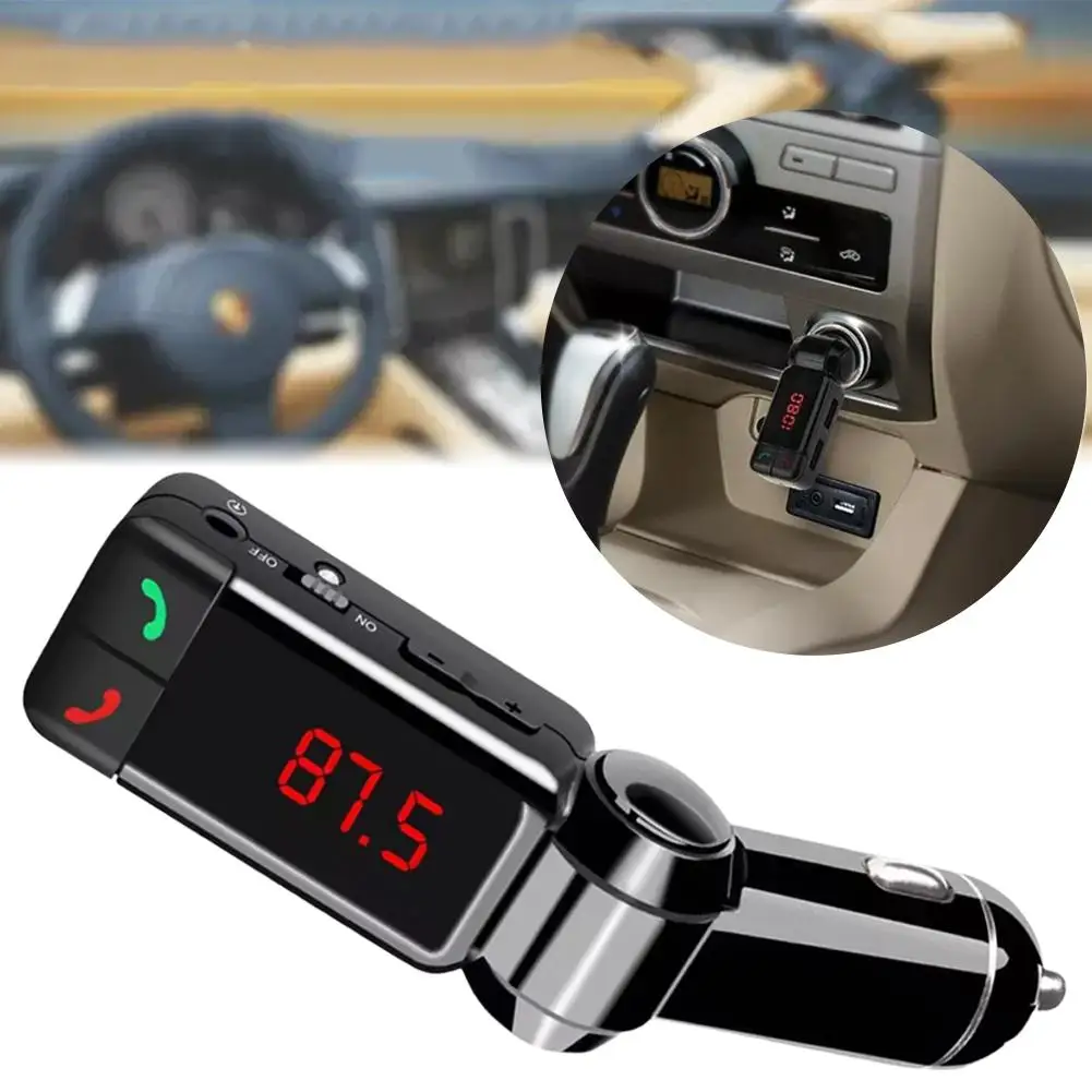 Car Bluetooth Charger FM Transmitter MP3 Player Hands-Free Kit Charging Lighter Fast Adapter Cigarette O2M8
Car Bluetooth Charger FM Transmitter MP3 Player Hands-Free Kit Charging Lighter Fast Adapter Cigarette O2M8