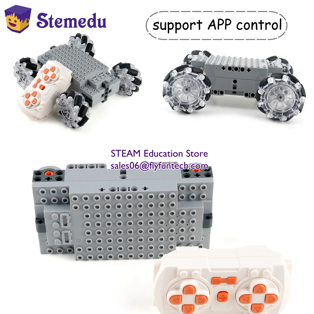 Programming Building Blocks STEAM Programming Technology Mechanical Assembly Plug-in Bricks Science and Education Toys Car
Programming Building Blocks STEAM Programming Technology Mechanical Assembly Plug-in Bricks Science and Education Toys Car