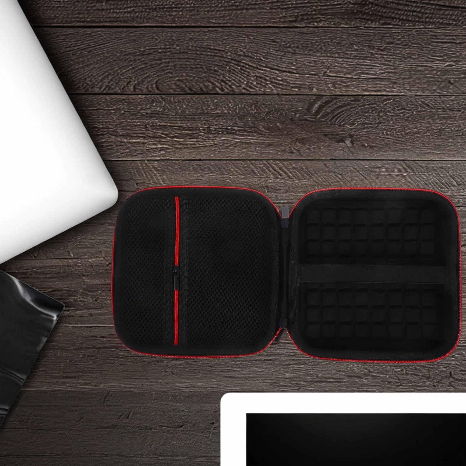 Hard Drive Carry Case Premium Eva Construction Drop Resistant Smooth Texture Pouch for Earphones Power Bank USB Cable
Hard Drive Carry Case Premium Eva Construction Drop Resistant Smooth Texture Pouch for Earphones Power Bank USB Cable