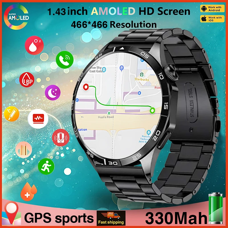 Original For Huawei WATCH 4 Pro Smartwatch GPS Men 1.43 Inch 466*466 HD Screen NFC Bluetooth Call Heart Rate Sports Smart Watch
Original For Huawei WATCH 4 Pro Smartwatch GPS Men 1.43 Inch 466*466 HD Screen NFC Bluetooth Call Heart Rate Sports Smart Watch