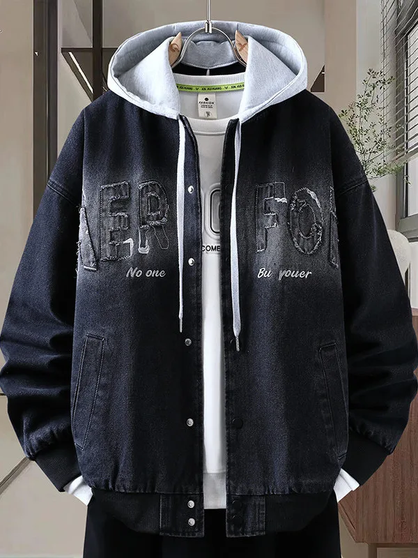 Модный мужской джинсовый джинсовый джинт с капюшоном, весна-осень 2022, бейсбольный джинсовый повседневный джинсовый джинт из смеси хлопка и полиэстера Long Sve
Модный мужской джинсовый джинсовый джинт с капюшоном, весна-осень 2022, бейсбольный джинсовый повседневный джинсовый джинт из смеси хлопка и полиэстера Long Sve