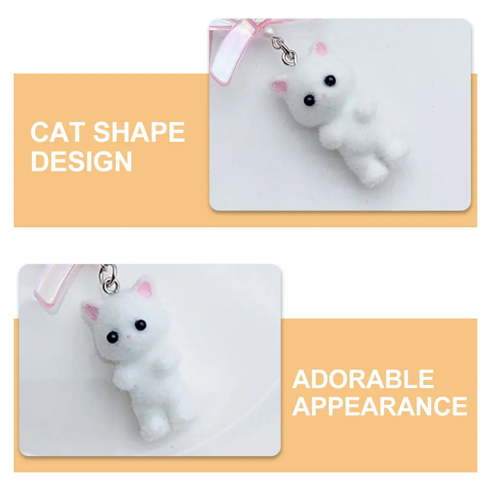 10 Pcs Colorful Kitten Keychain Bracelet Charm Cat Pendant Charms for Making Cute Animal Pendants Flocking Statue Mother
10 Pcs Colorful Kitten Keychain Bracelet Charm Cat Pendant Charms for Making Cute Animal Pendants Flocking Statue Mother