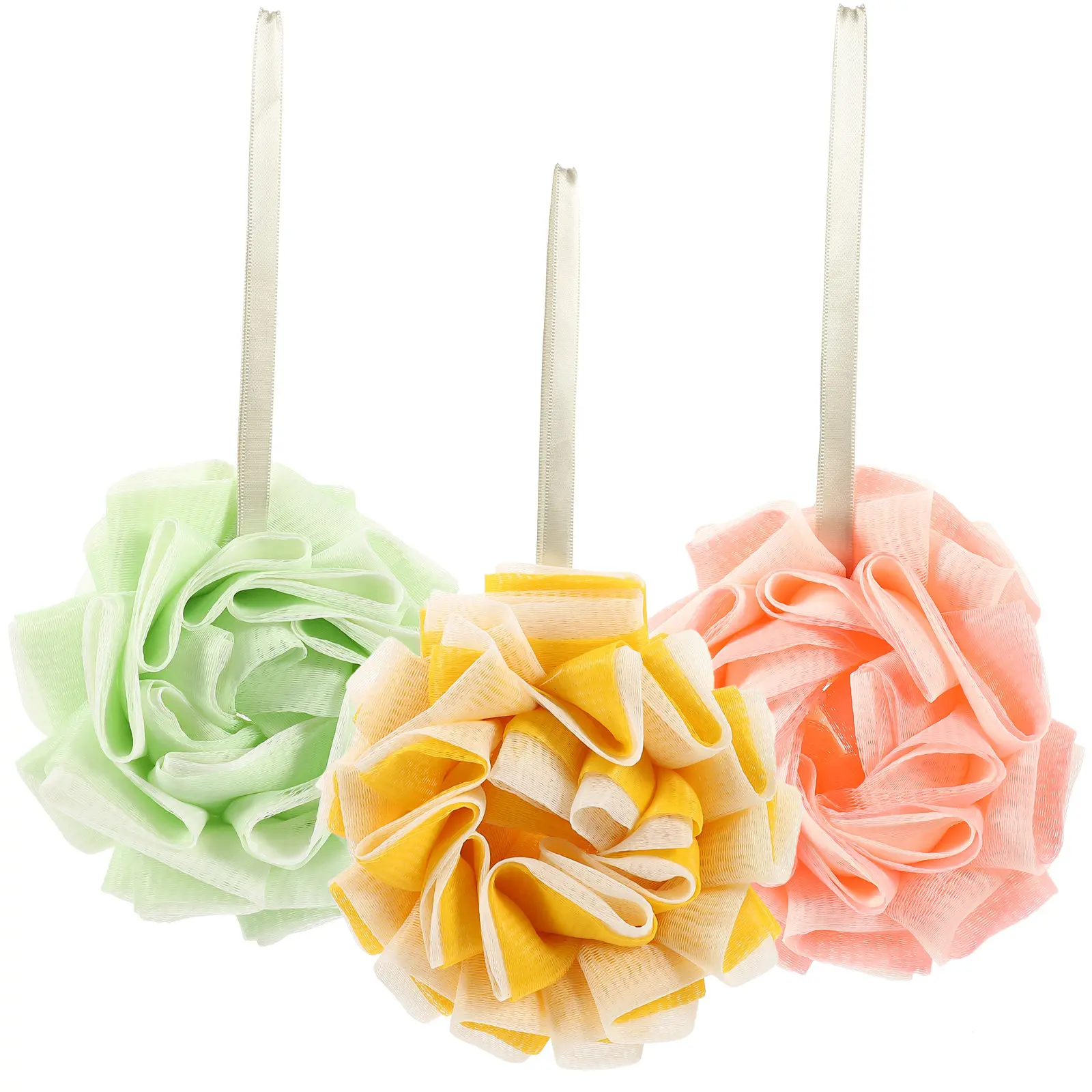 3Pcs Bath Ball for Women and Men Exfoliating Shower Sponge Deep Cleansing Body Scrubber Skin Smoothing Loofah Bathing
3Pcs Bath Ball for Women and Men Exfoliating Shower Sponge Deep Cleansing Body Scrubber Skin Smoothing Loofah Bathing