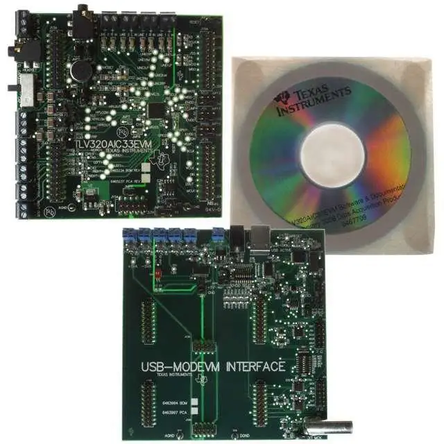 New TLV320AIC33EVM-PDK EVAL KIT FOR TLV320AIC33
New TLV320AIC33EVM-PDK EVAL KIT FOR TLV320AIC33