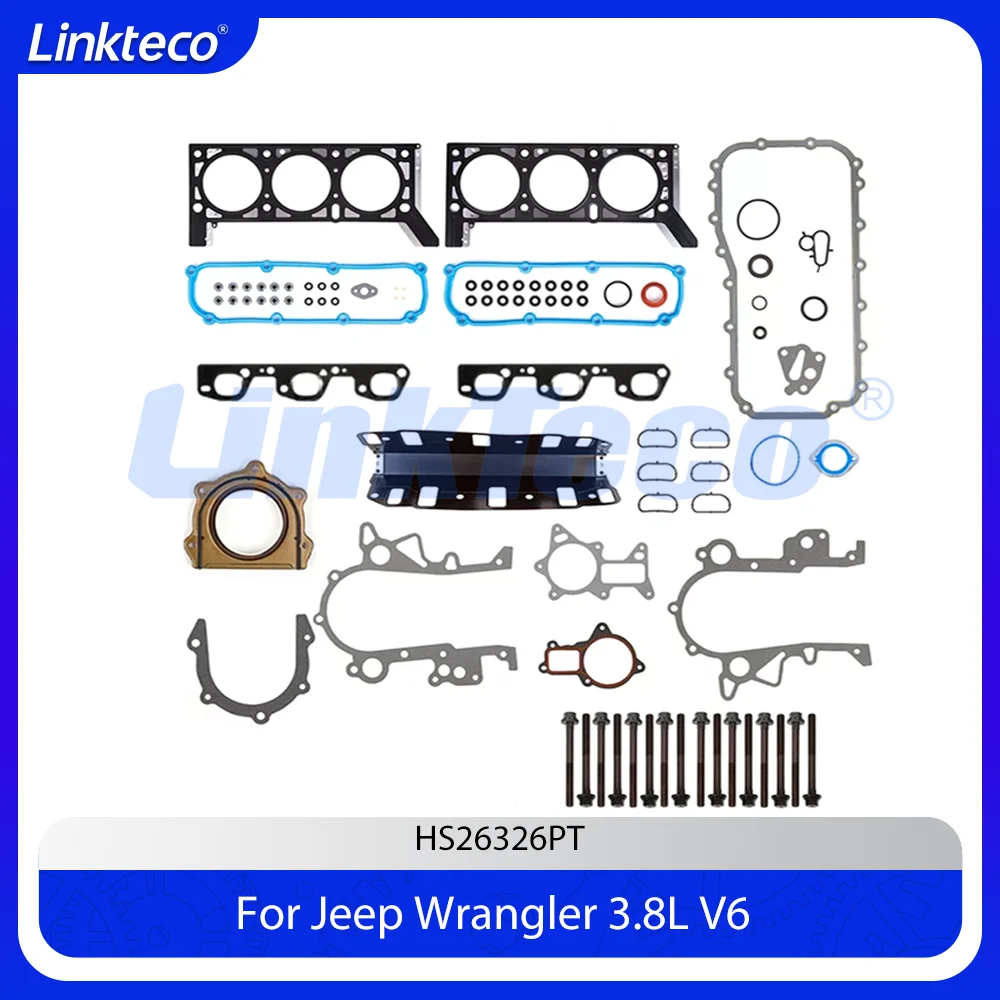 Engine Part Cylinder Head Full Gasket Set Rear Oil Seal Fit 3.8 T L V6 OHV GAS EGT For 07-11 JEEP WRANGLER III JK 3.8L HS26326PT
Engine Part Cylinder Head Full Gasket Set Rear Oil Seal Fit 3.8 T L V6 OHV GAS EGT For 07-11 JEEP WRANGLER III JK 3.8L HS26326PT