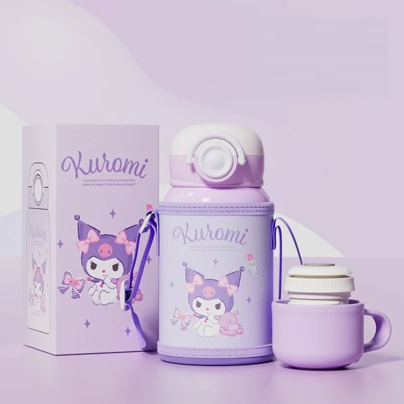 Sanrio 520ML SUS316 Thermal Cup Kawaii My Melody Kuromi Straw Insulated Mug Hot and Cold Cartoon Portable Outdoor Children New
Sanrio 520ML SUS316 Thermal Cup Kawaii My Melody Kuromi Straw Insulated Mug Hot and Cold Cartoon Portable Outdoor Children New