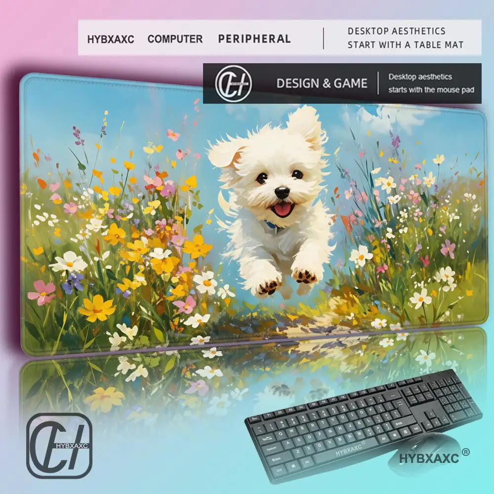 HYBXAXC Art Oil Painting Puppy Flower Mouse Pad Waterproof Wear-resistant Desk Pad Home Decor
HYBXAXC Art Oil Painting Puppy Flower Mouse Pad Waterproof Wear-resistant Desk Pad Home Decor