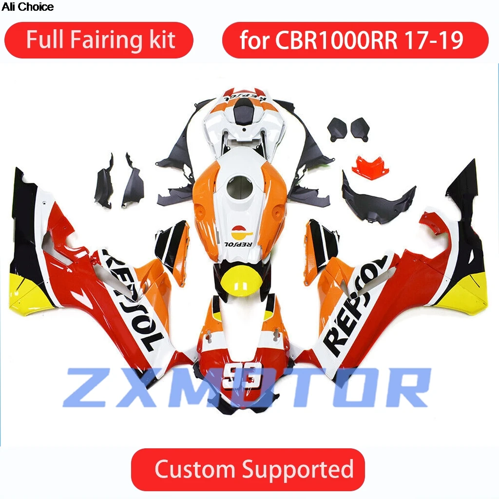 CBR1000RR 2017 2018 2019 Fairing Kit for HONDA CBR 1000RR 17 18 19 Motorcycle Fairings Panel Set Fit
CBR1000RR 2017 2018 2019 Fairing Kit for HONDA CBR 1000RR 17 18 19 Motorcycle Fairings Panel Set Fit