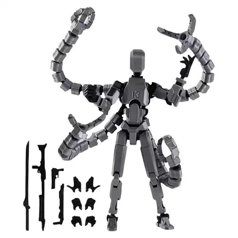 2025 HOT Movable Joints 3D Printed Robot Model Toy Articulated Dummy Figurine Robot Action Figure with Long Tentacles Accessory
2025 HOT Movable Joints 3D Printed Robot Model Toy Articulated Dummy Figurine Robot Action Figure with Long Tentacles Accessory