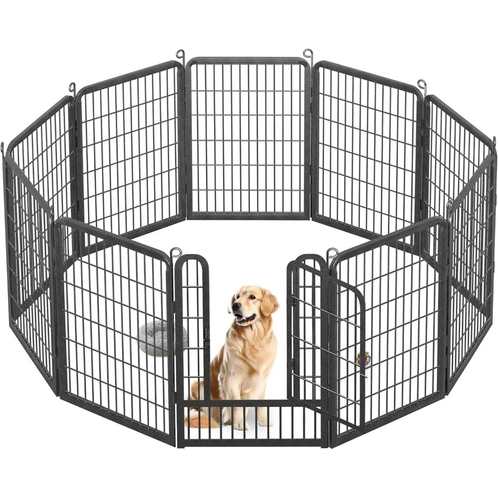 Dogs Playpen Outdoor 40 Inch Height Extra Wide Outdoor Dog Fence, 10 Panels Large Dogs Pen Indoor Portable Dog Kennel Indoor
Dogs Playpen Outdoor 40 Inch Height Extra Wide Outdoor Dog Fence, 10 Panels Large Dogs Pen Indoor Portable Dog Kennel Indoor