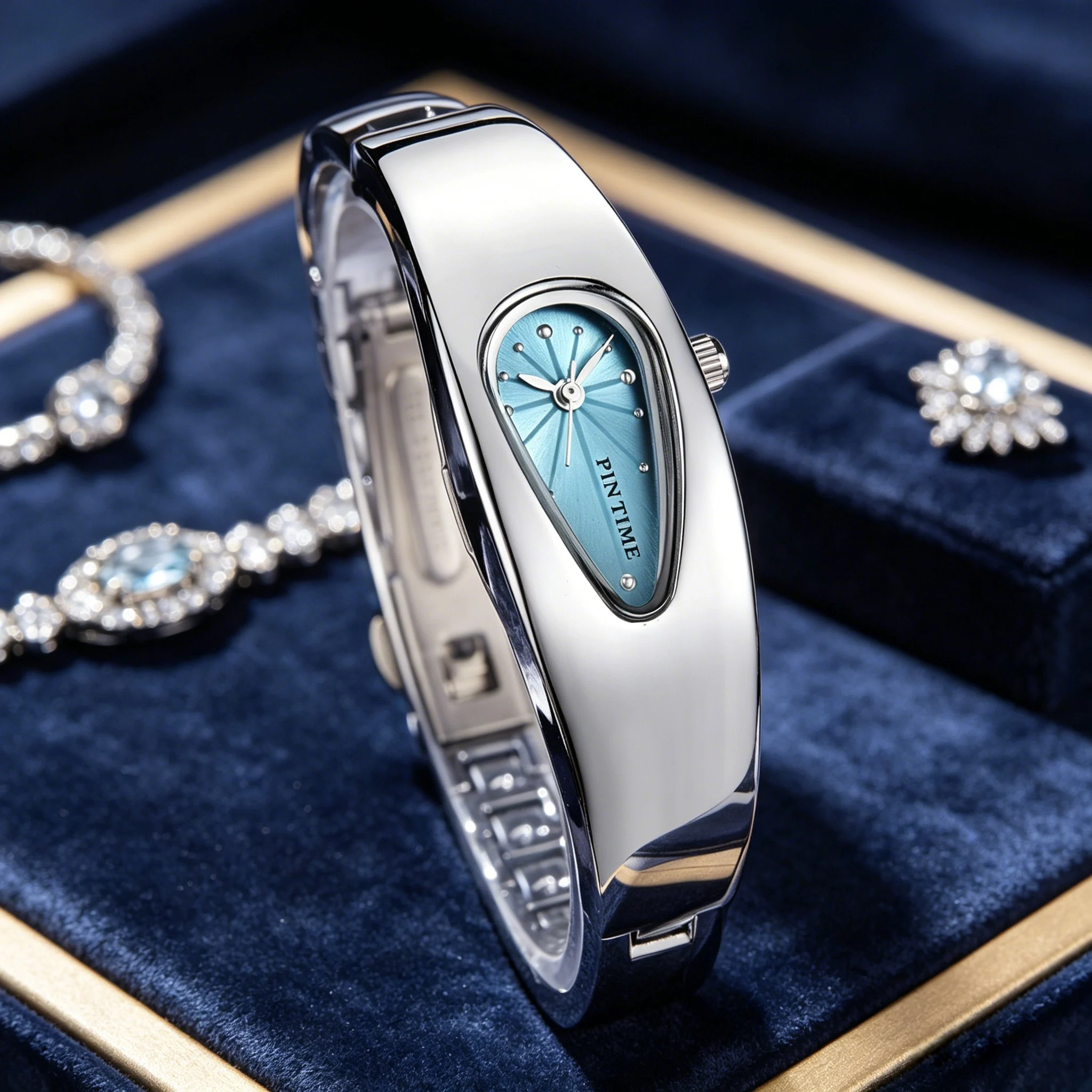 1pc Women's Quartz Watch, Y2K Millennium Vintage Droplet Strap Watch, a Niche, Exquisite and Fashionable Watch with a High-End F
1pc Women's Quartz Watch, Y2K Millennium Vintage Droplet Strap Watch, a Niche, Exquisite and Fashionable Watch with a High-End F