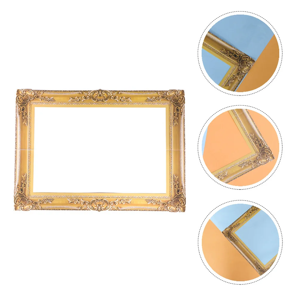 3pcs Wedding Photography Diy Paper Picture Frames Photo Props Vintage Lightweight Golden Color Family Friends Moments
3pcs Wedding Photography Diy Paper Picture Frames Photo Props Vintage Lightweight Golden Color Family Friends Moments
