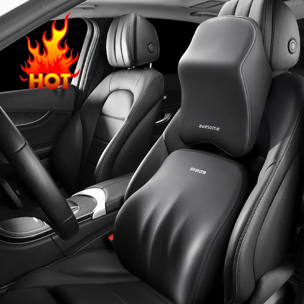 Car Lumbar Back Support Headrest Neck Pillow Memory Foam Lumbar Pillow Universal Soft Neck Pillows Cushion Car Seat Cushion
Car Lumbar Back Support Headrest Neck Pillow Memory Foam Lumbar Pillow Universal Soft Neck Pillows Cushion Car Seat Cushion