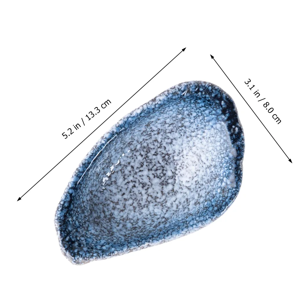 1Pcs Soy Sauce Dish Ceramic Storage Plate Exquisite Dipping Bowl Non Slip Bottom Thickened Edge Smooth Surface Compact Shell
1Pcs Soy Sauce Dish Ceramic Storage Plate Exquisite Dipping Bowl Non Slip Bottom Thickened Edge Smooth Surface Compact Shell