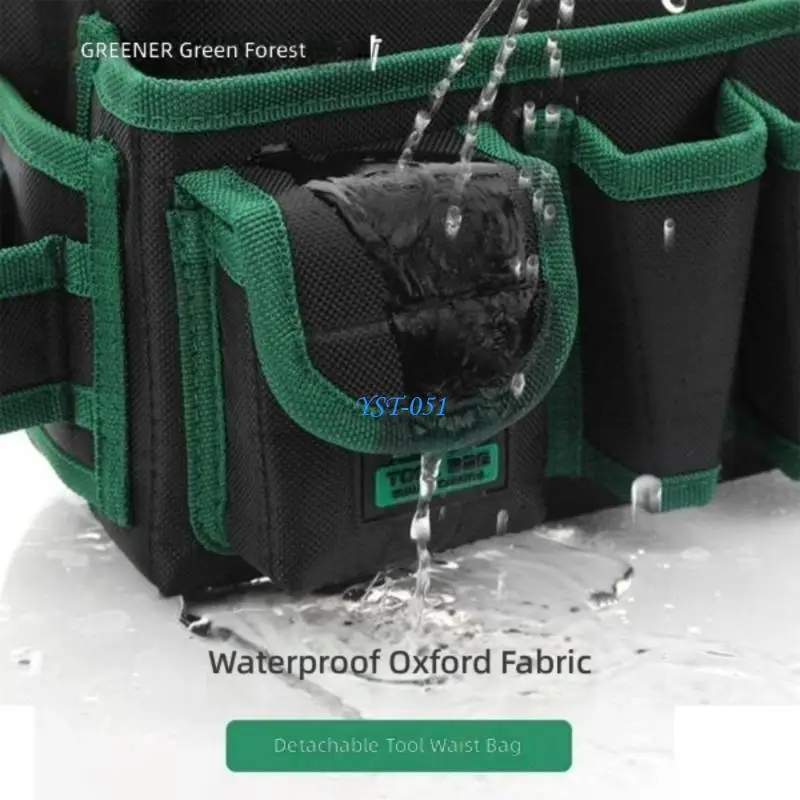 E15A Industrial Grade Moisture Resistant Waist Bag Screwdriver Hardware Tool Bags Container With Wide Entry Opening
E15A Industrial Grade Moisture Resistant Waist Bag Screwdriver Hardware Tool Bags Container With Wide Entry Opening