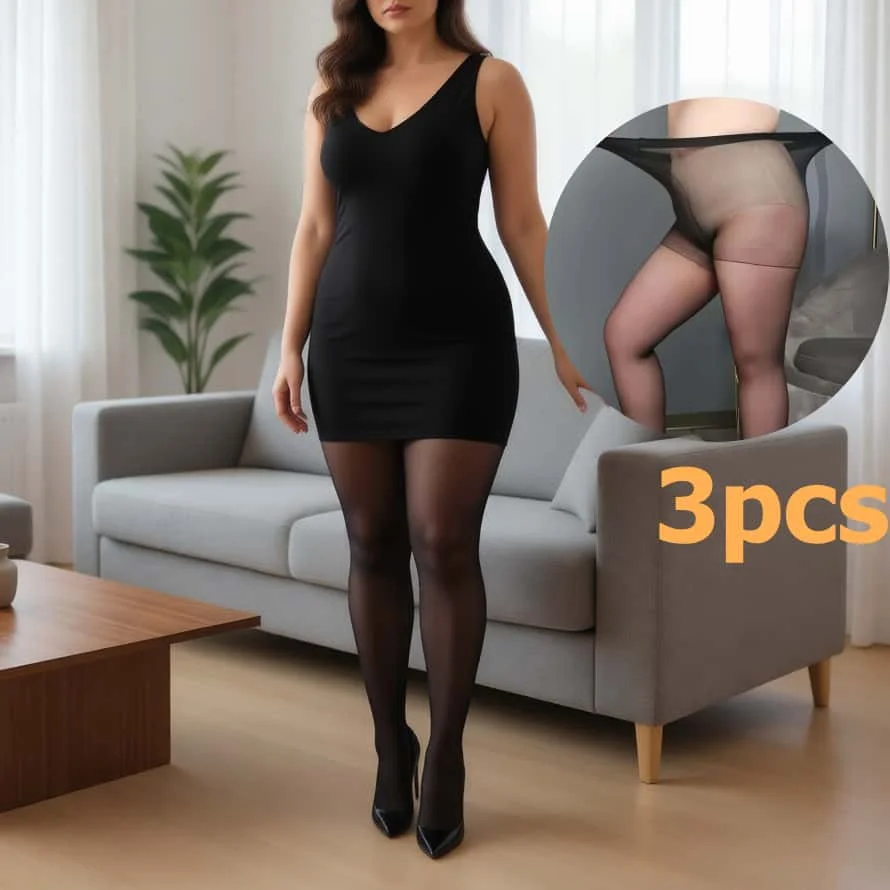 3pcs Summer Pantyhose for Plus Size Women Thin Sheer Tights Glossy Transparent Stockings Slimming Tummy Control Large Panty-hose
3pcs Summer Pantyhose for Plus Size Women Thin Sheer Tights Glossy Transparent Stockings Slimming Tummy Control Large Panty-hose