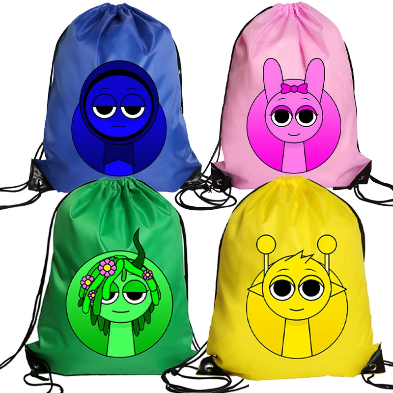 Sprunki Polyester Storage Drawstring Bag Anime Cartoon Fashion Pouch Men Women Swimming Fitness Portable Draw String Backpack
Sprunki Polyester Storage Drawstring Bag Anime Cartoon Fashion Pouch Men Women Swimming Fitness Portable Draw String Backpack