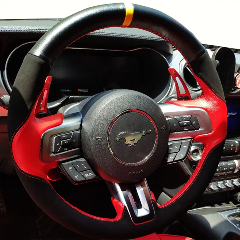 2015-2021 кожаный замшевый чехол рулевого колеса ручной работы для Ford Mustang private Custom
2015-2021 кожаный замшевый чехол рулевого колеса ручной работы для Ford Mustang private Custom