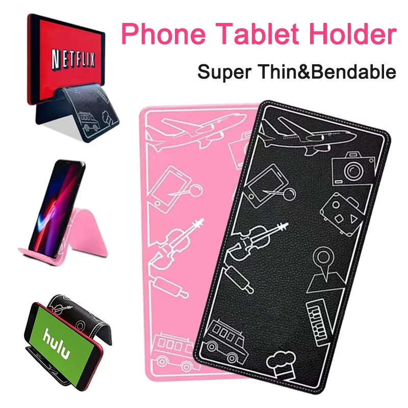 Bendable Leather Phone Tablet Holder Hook Thin Bracket Adjustable Universal Desk Stand For Treadmill Couch Airplane Travel Car
Bendable Leather Phone Tablet Holder Hook Thin Bracket Adjustable Universal Desk Stand For Treadmill Couch Airplane Travel Car 