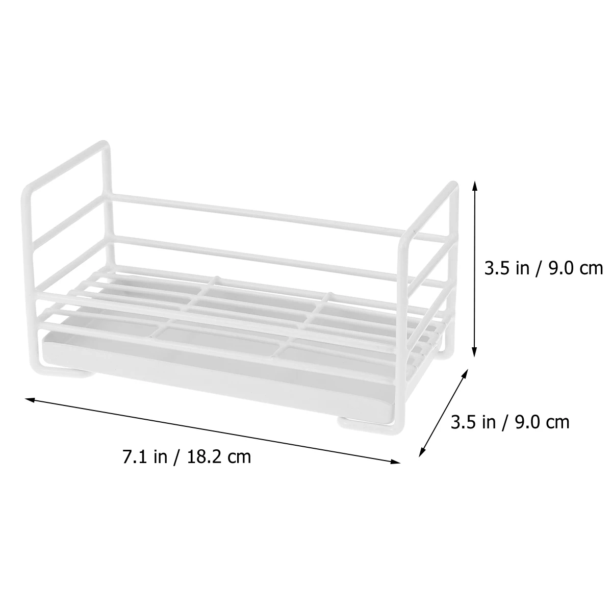Drain Rack Kitchen Organizer Hollow Design Countertop Sponge Holder Multifunction Storage Shelf Sink Small Space Plastic
Drain Rack Kitchen Organizer Hollow Design Countertop Sponge Holder Multifunction Storage Shelf Sink Small Space Plastic