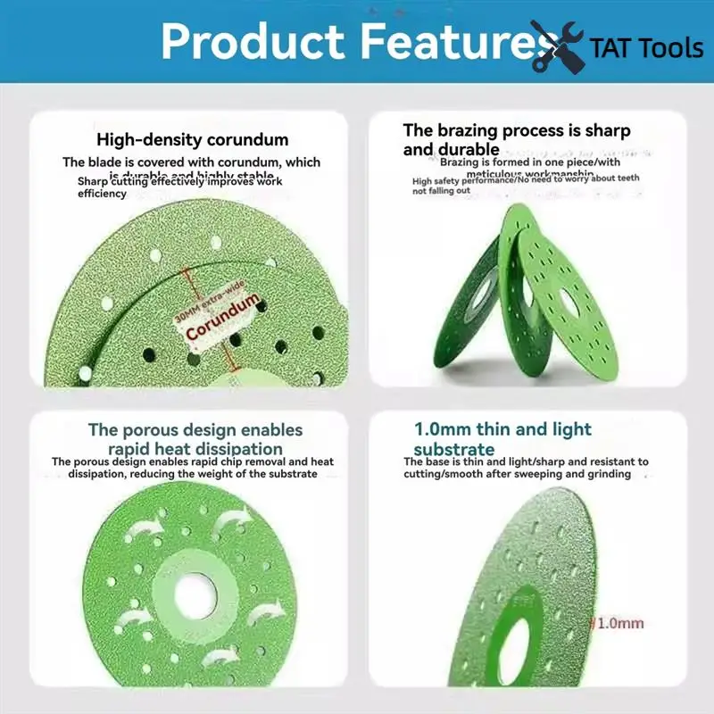 5PCS Superthin Tile Cutting Disc 115Mm Diamond Marble Saw Blade Porcelain Glass Granite Jade Grinding Wheel Disc
5PCS Superthin Tile Cutting Disc 115Mm Diamond Marble Saw Blade Porcelain Glass Granite Jade Grinding Wheel Disc