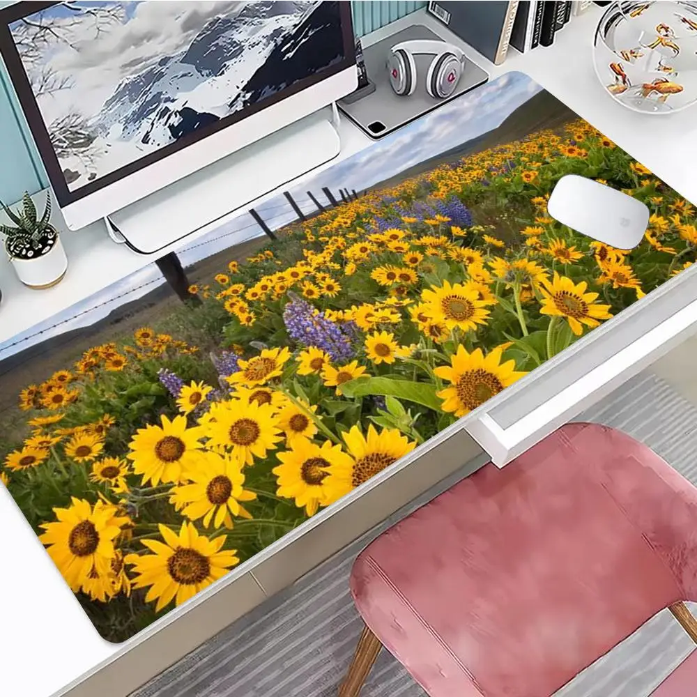 Sunflower Mouse Pad Gaming Mouse Pad, Mouse Pad with Edges and Non-Slip Rubber Base, Extended Mouse Pad
Sunflower Mouse Pad Gaming Mouse Pad, Mouse Pad with Edges and Non-Slip Rubber Base, Extended Mouse Pad