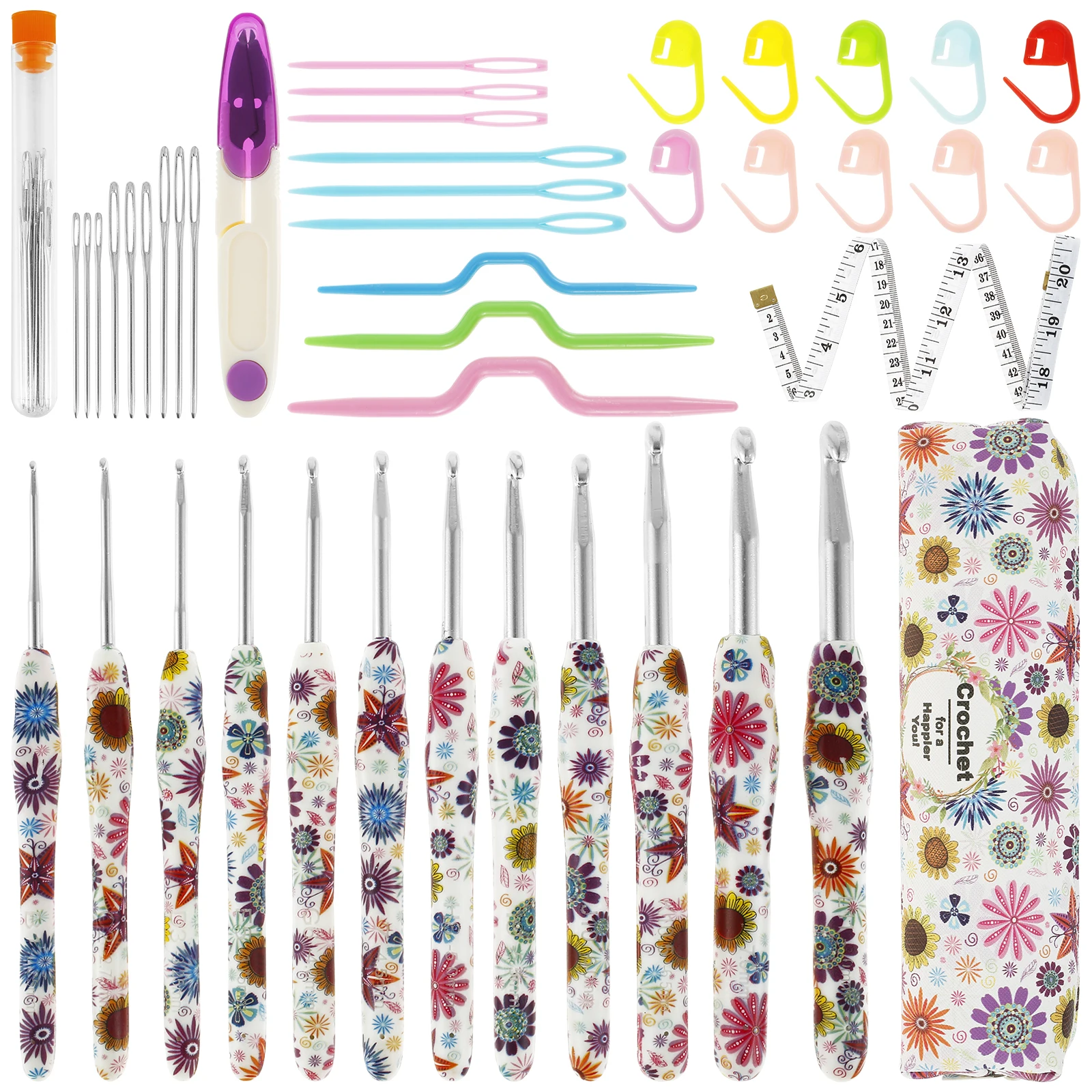 Набор из 42 крючков для вязания для начинающих, полноразмерные крючки с мягкими ручками, стартовый набор для вязания с сумкой для хранения, аксессуары для вязания, эргономичный дизайн
Набор из 42 крючков для вязания для начинающих, полноразмерные крючки с мягкими ручками, стартовый набор для вязания с сумкой для хранения, аксессуары для вязания, эргономичный дизайн