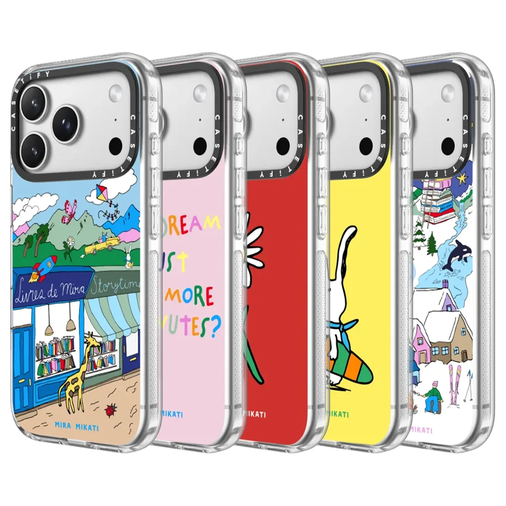CASETiFY Mira Mikati Children's Cartoon Series Magnetic Drop-proof Case for iPhone 13 14 15 17 16 Pro Max Air Plus Protect Cover
CASETiFY Mira Mikati Children's Cartoon Series Magnetic Drop-proof Case for iPhone 13 14 15 17 16 Pro Max Air Plus Protect Cover