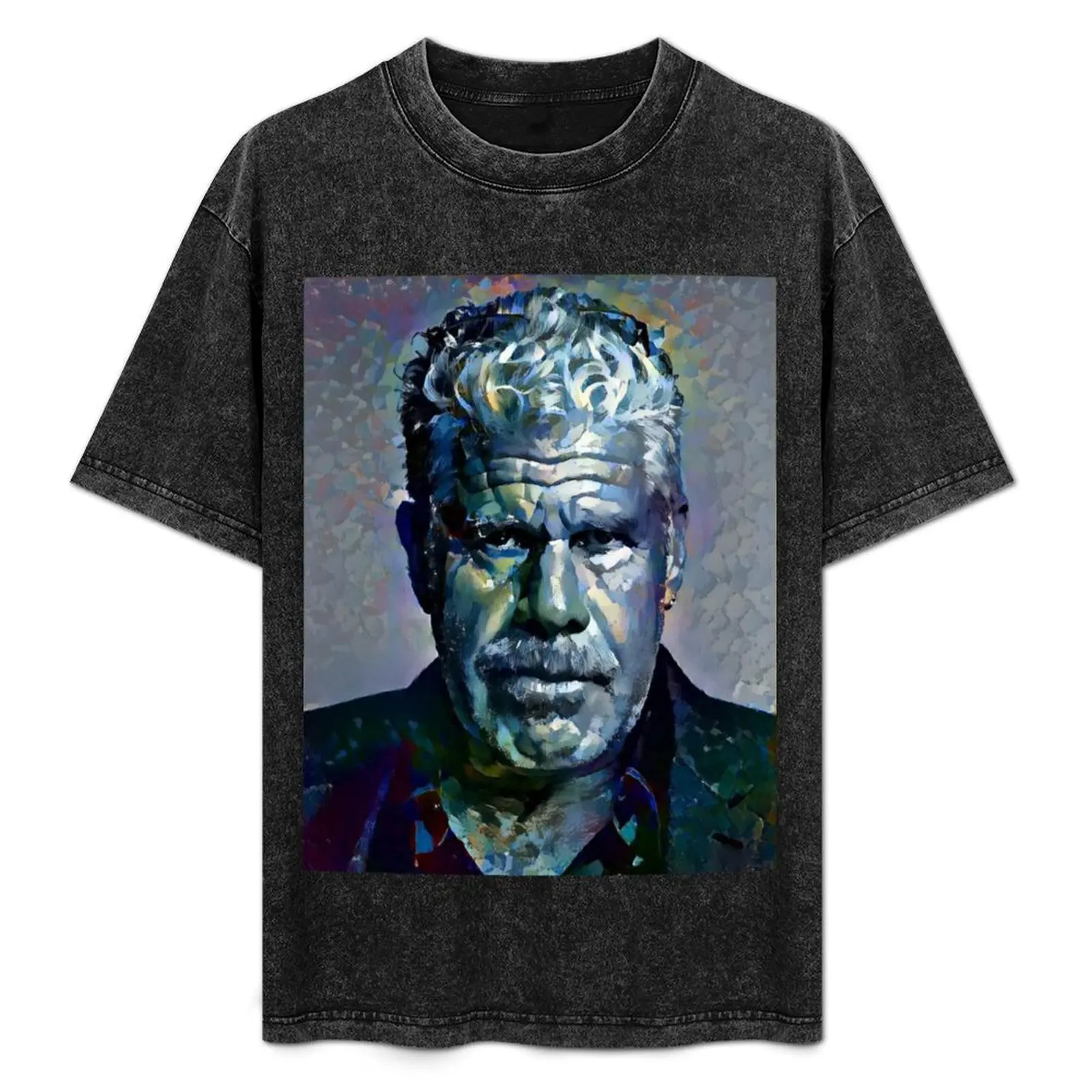 Ron Perlman Portrait T-Shirt Work Wear Breathable Tee
Ron Perlman Portrait T-Shirt Work Wear Breathable Tee